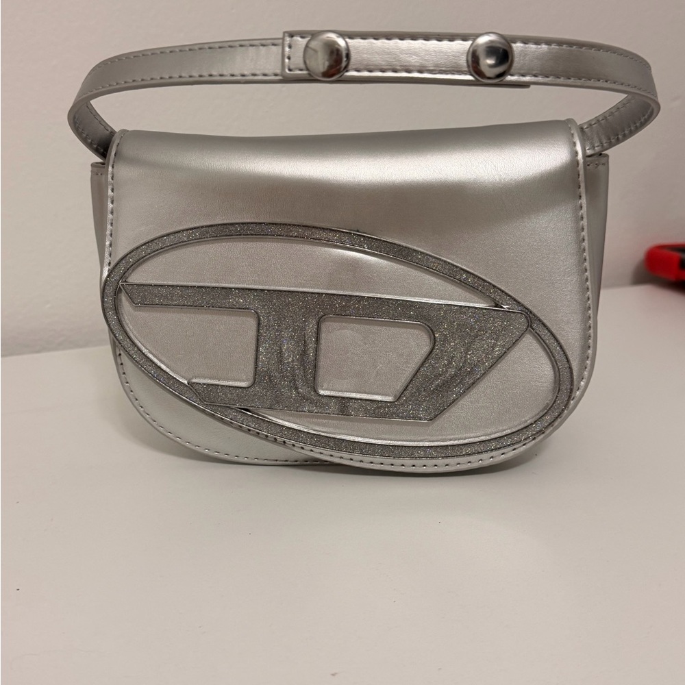 Diesel Silver Mini Bag